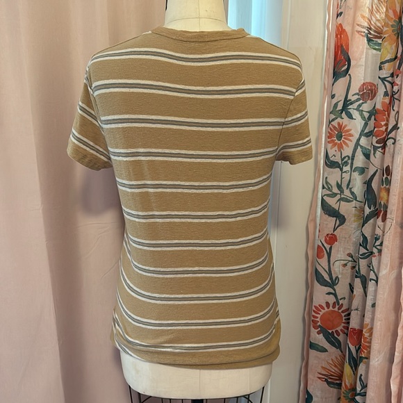 EUC James Perse Womens Striped T Shirt - Picture 2 of 4